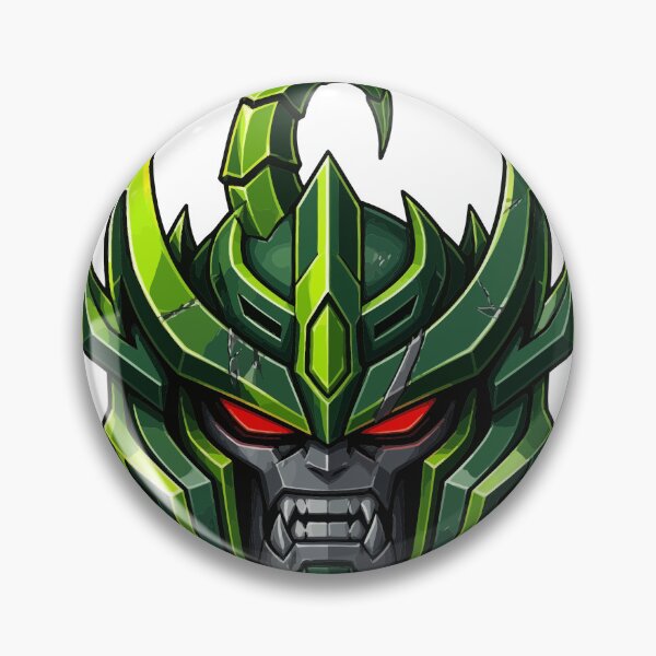 Item preview, Green Scorpion Mecha Helmet designed and sold by Orivane Shop.