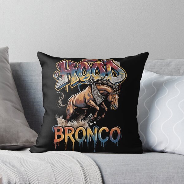 Item preview, Hood Bronco — Urban Graffiti Rodeo Horse Design Tee v1 designed and sold by CornishPixiPony.