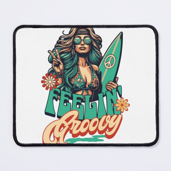Item preview, Surfing Girls Summer Time Good Vibes Gift Idea designed and sold by BenRossfw.