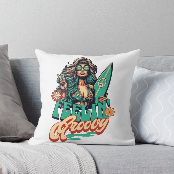 Item preview, Surfing Girls Summer Time Good Vibes Gift Idea designed and sold by BenRossfw.