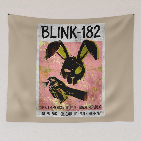 Item preview, Pop Punk Bunny Concert Poster - Distressed Street Art designed and sold by vaerk.