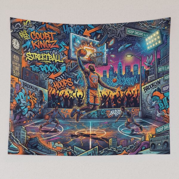 Item preview, Ultimate Urban Basketball Art designed and sold by CourtVibe.
