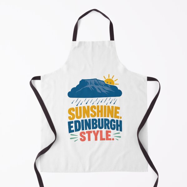 Item preview, Sunshine, Edinburgh Style: Rainy Arthur's Seat designed and sold by Fenay Designs.