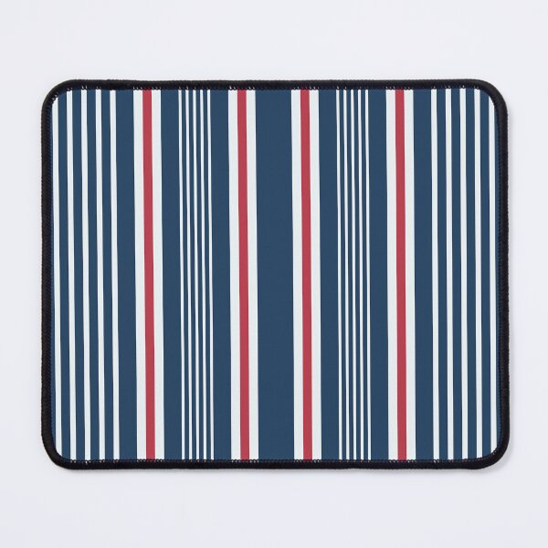 Item preview, Nautical stripes navy red designed and sold by Dana Du.