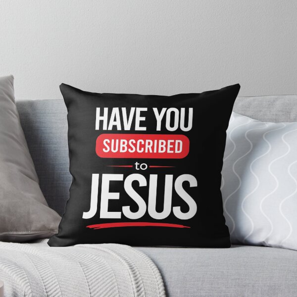 Item preview, HAVE YOU SUBSCRIBED TO JESUS designed and sold by Mclickster.