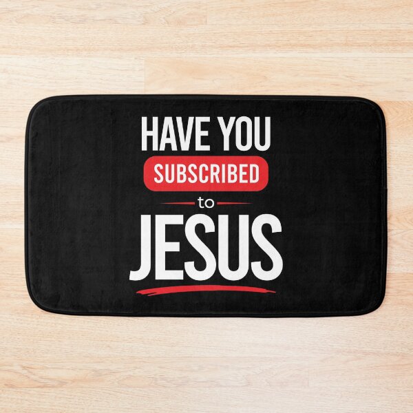 Item preview, HAVE YOU SUBSCRIBED TO JESUS designed and sold by Mclickster.
