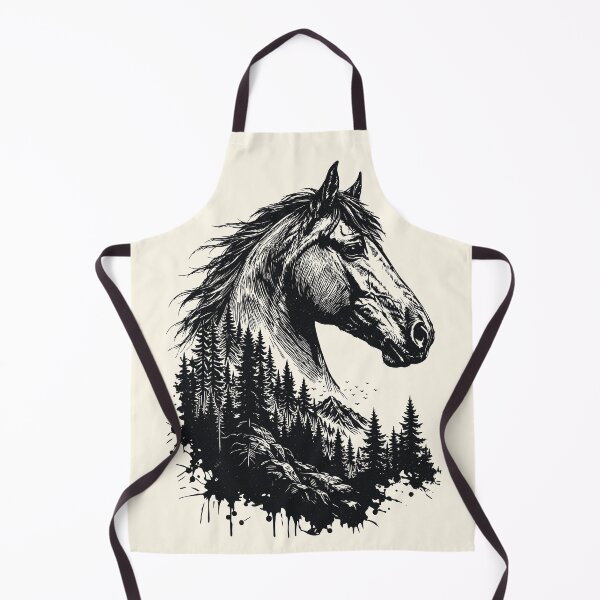 Item preview, Wild Horse Mountains Vintage Nature Forestcore Outdoorsy designed and sold by Y-Vibes.