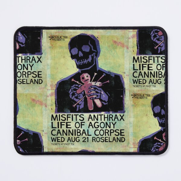 Item preview, Vintage Voodoo Skull Concert Poster Horror Punk Art designed and sold by vaerk.