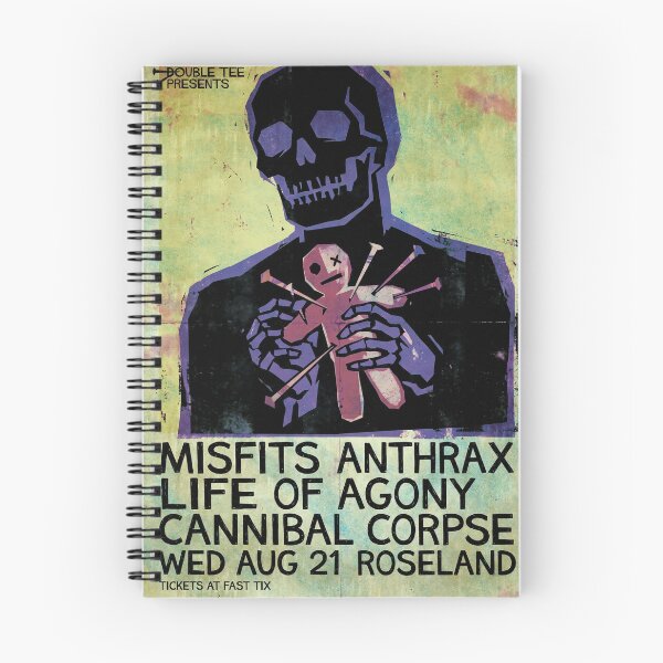 Item preview, Vintage Voodoo Skull Concert Poster Horror Punk Art designed and sold by vaerk.