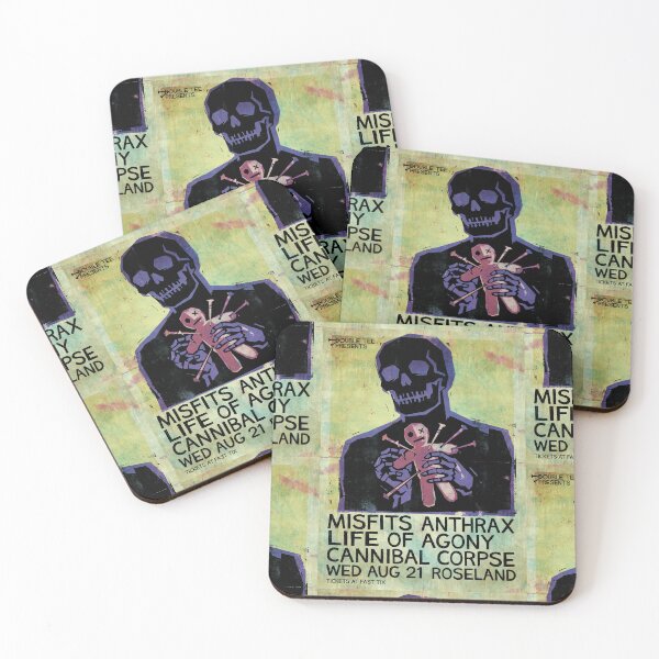 Item preview, Vintage Voodoo Skull Concert Poster Horror Punk Art designed and sold by vaerk.