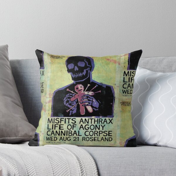 Item preview, Vintage Voodoo Skull Concert Poster Horror Punk Art designed and sold by vaerk.