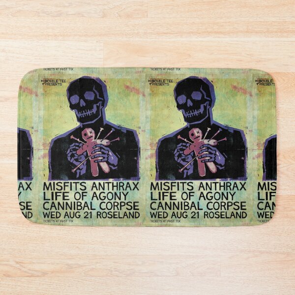 Item preview, Vintage Voodoo Skull Concert Poster Horror Punk Art designed and sold by vaerk.