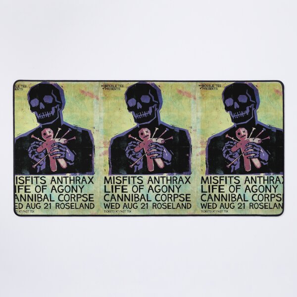 Item preview, Vintage Voodoo Skull Concert Poster Horror Punk Art designed and sold by vaerk.