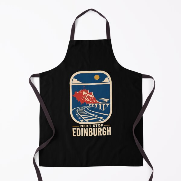 Item preview, Edinburgh Next Stop – Castle Rail Journey designed and sold by Fenay Designs.
