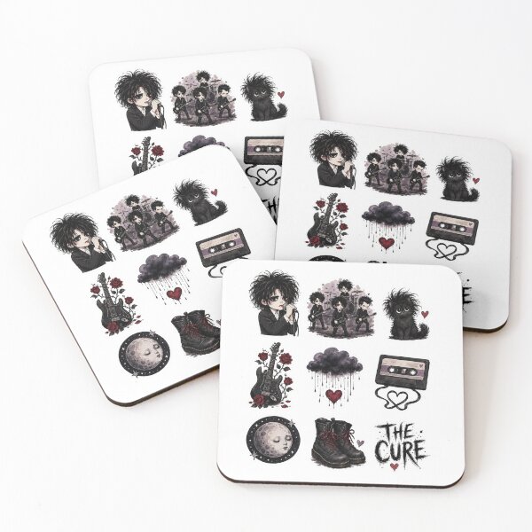 Item preview, The Cure Sticker Pack designed and sold by hectorthekitten.