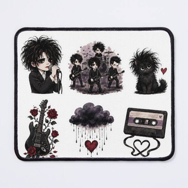 Item preview, The Cure Sticker Pack designed and sold by hectorthekitten.