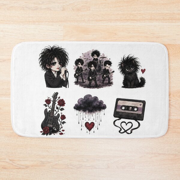 Item preview, The Cure Sticker Pack designed and sold by hectorthekitten.
