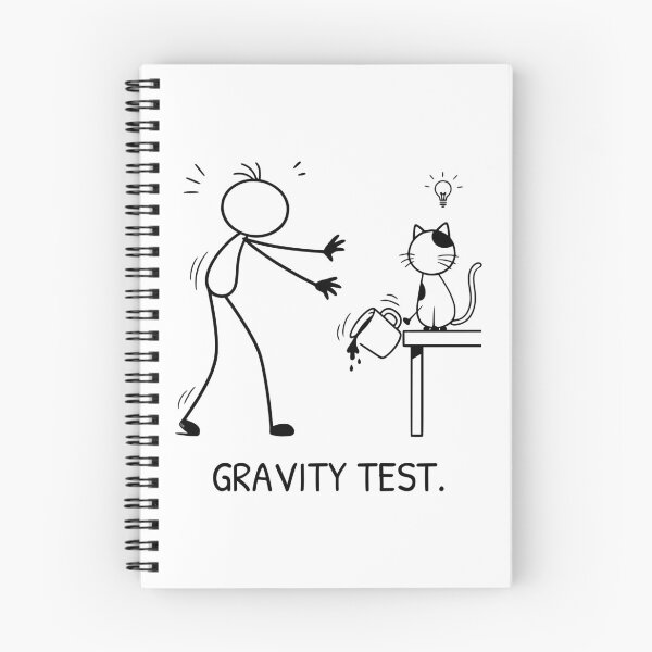 Item preview, Funny Cat Knocking Mug Off Table Gravity Test Cat Humor designed and sold by Pebl-Co.