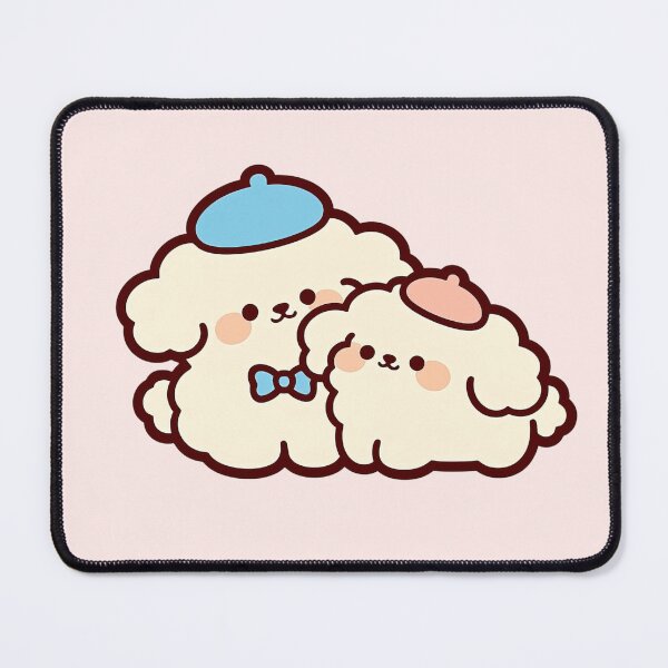 Item preview, Fluffy Puppy Duo Best Friends designed and sold by jianina-alondra.