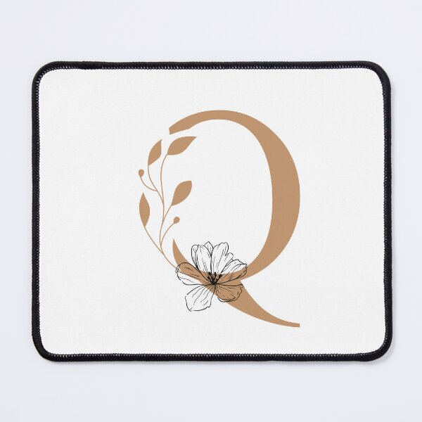 Item preview, Floral Monogram Letter Q Sticker | Elegant Botanical Initial Q designed and sold by Mia-sanocean.