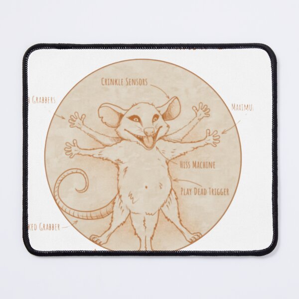 Item preview, Anatomy Of A Trash Cat Opossum designed and sold by Sadeetfel.