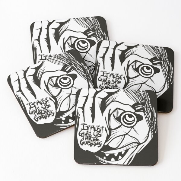 Item preview, Riddles in the Dark Movie Drawing Black designed and sold by Jamie Collins.
