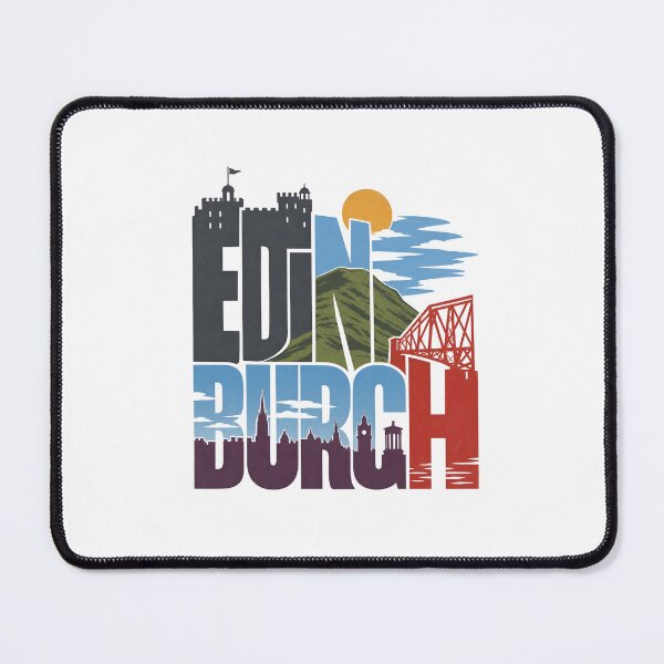 Item preview, Edinburgh Icons – Castle, Crags and Forth Bridge designed and sold by Fenay Designs.