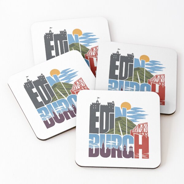 Item preview, Edinburgh Icons – Castle, Crags and Forth Bridge designed and sold by Fenay Designs.