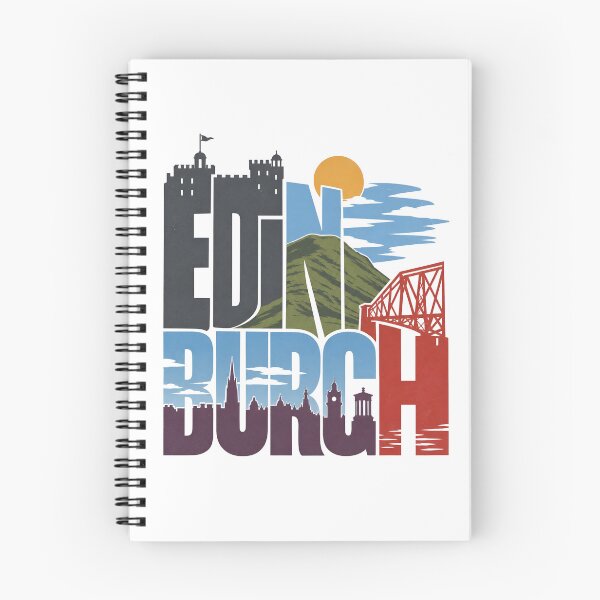 Item preview, Edinburgh Icons – Castle, Crags and Forth Bridge designed and sold by Fenay Designs.