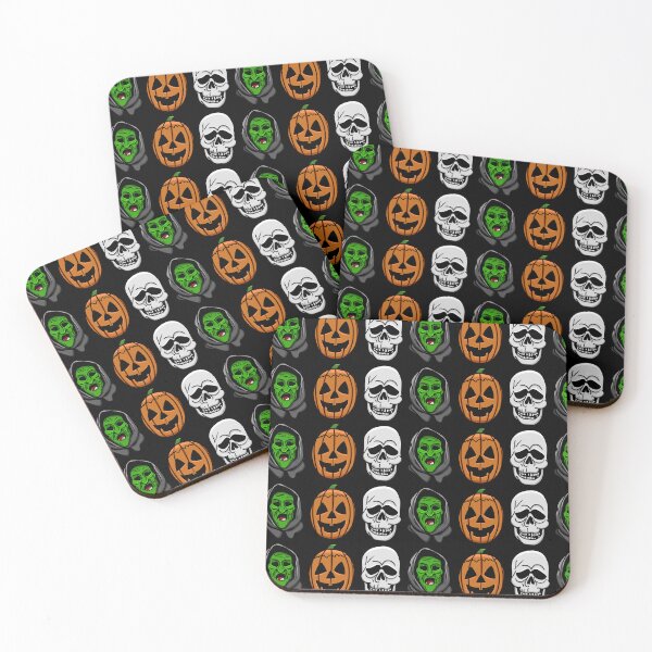 Item preview, Halloween Season of the Witch Silver Shamrocks  designed and sold by Jamie Collins.