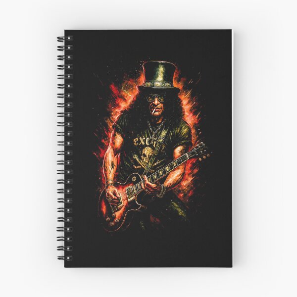 Item preview, Slash Guns N' Roses Rock Guitarist Fiery Portrait designed and sold by interdesigner.