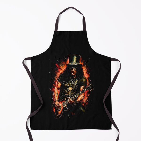 Item preview, Slash Guns N' Roses Rock Guitarist Fiery Portrait designed and sold by interdesigner.