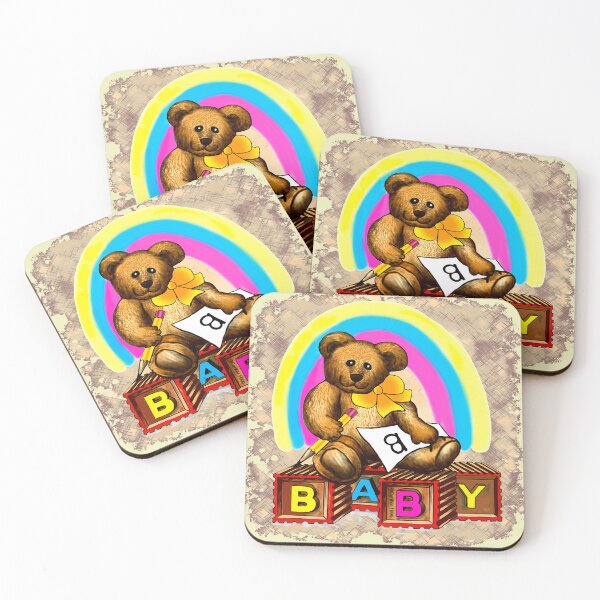 Item preview, Baby Blocks Teddy Bear  designed and sold by artmuvz.