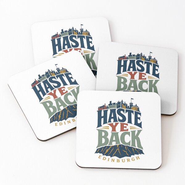 Item preview, Edinburgh Haste Ye Back – A Warm Scottish Welcome designed and sold by Fenay Designs.