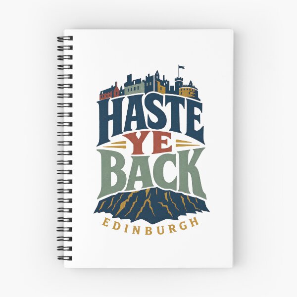 Item preview, Edinburgh Haste Ye Back – A Warm Scottish Welcome designed and sold by Fenay Designs.