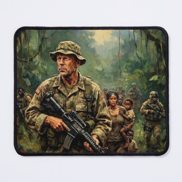 Item preview, Tears Of The Sun War Fine Art Tribute designed and sold by Art's Diner.