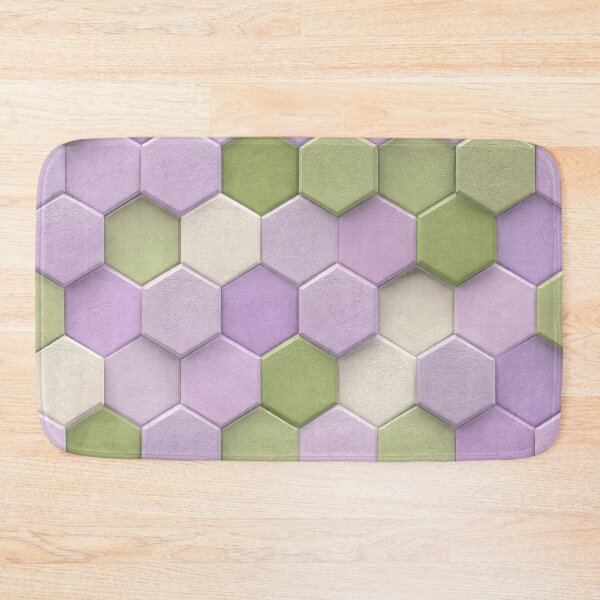 Item preview, Seamless Pastel Faceted Cube Modernist Pattern designed and sold by scicilysimonee.
