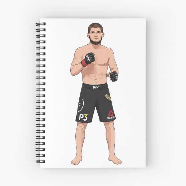 Item preview, Khabib Nurmagomedov UFC Fighter Vector Illustration designed and sold by annaarthk.