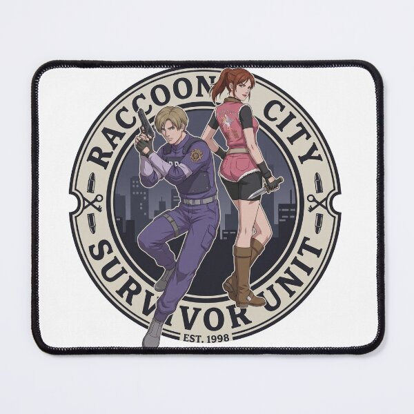 Item preview, claire redfield leon kennedy resident evil 2 anime designed and sold by andresdrawing.