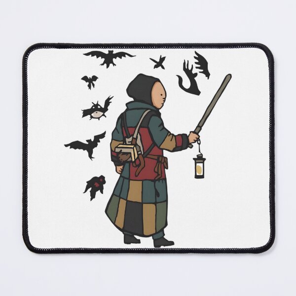 Item preview, Mystic Hooded Traveler With Lantern And Bats designed and sold by vdjjtrub.