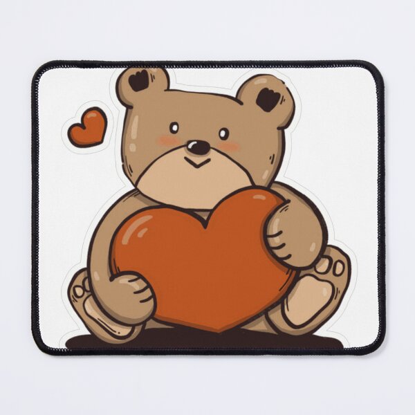 Item preview, Teddy Bear With Hearts Hearts For My Teddy designed and sold by SamWoodrt.