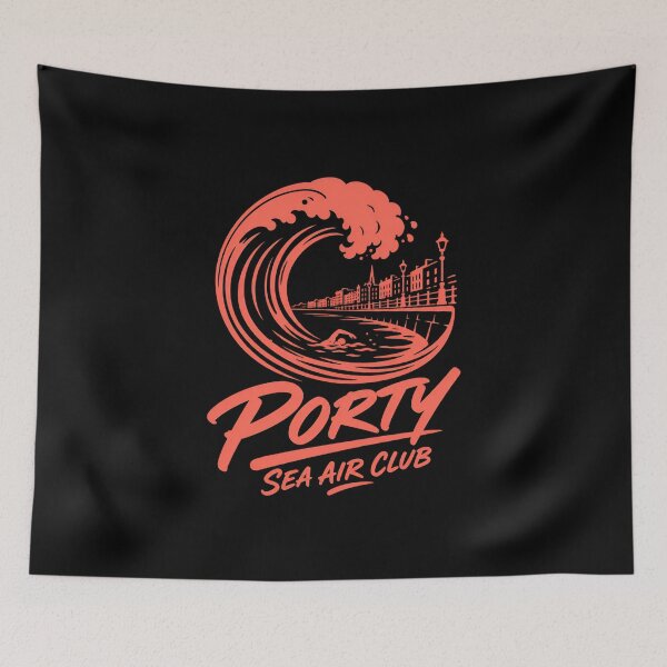 Item preview, Porty Sea Air Club – Wild Portobello Wave designed and sold by Fenay Designs.
