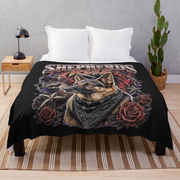Item preview, Shepherds Rule, German Shepherd Design designed and sold by PawPlanetPro.