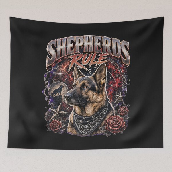 Item preview, Shepherds Rule, German Shepherd Design designed and sold by PawPlanetPro.