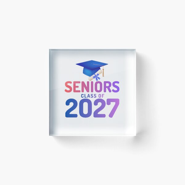 Item preview, Seniors Class of 2027 Graduation Cap and Diploma Graphic Asset designed and sold by VibranPalette.