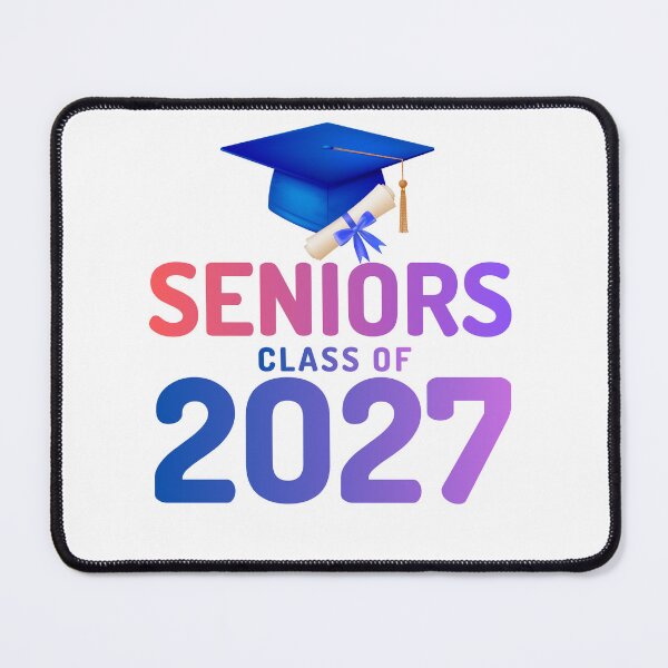 Item preview, Seniors Class of 2027 Graduation Cap and Diploma Graphic Asset designed and sold by VibranPalette.