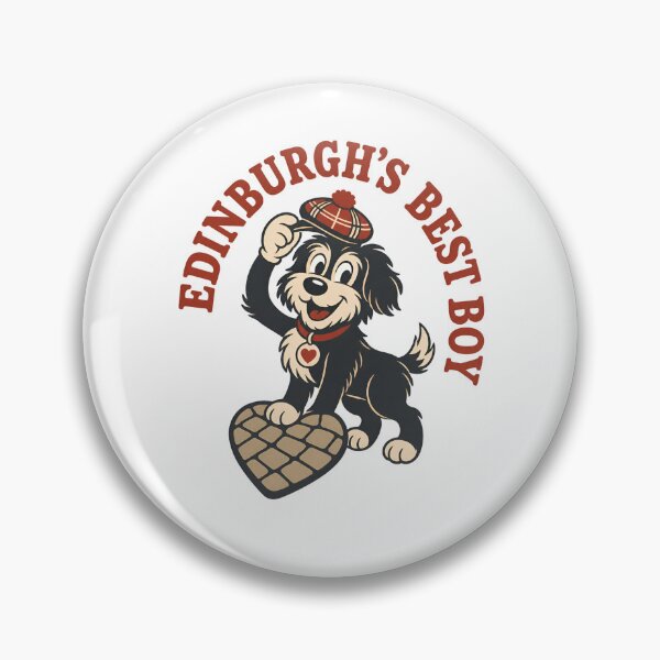 Item preview, Edinburgh's Best Boy – Tartan-Tam Dog designed and sold by Fenay Designs.