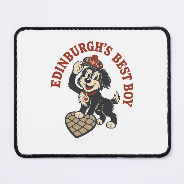 Item preview, Edinburgh's Best Boy – Tartan-Tam Dog designed and sold by Fenay Designs.