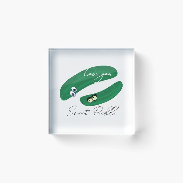 Item preview, Love You Sweet Pickle designed and sold by Kidadart.