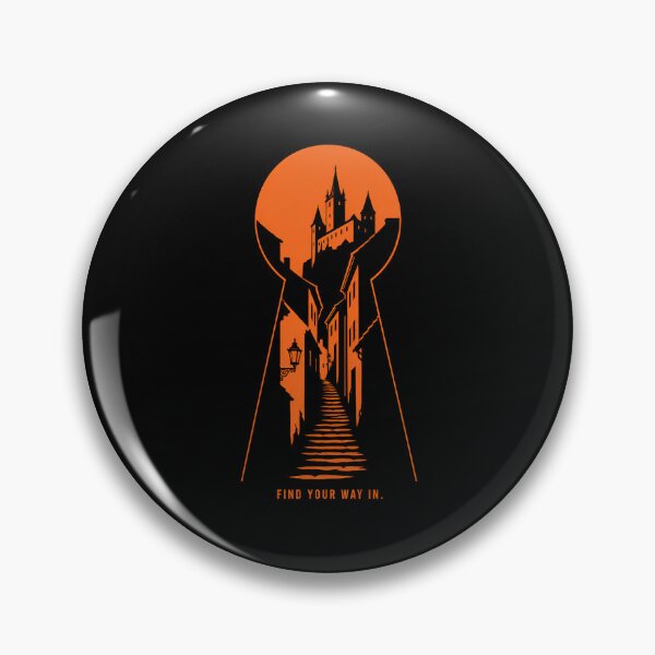 Item preview, Edinburgh Find Your Way In – Old Town Keyhole designed and sold by Fenay Designs.